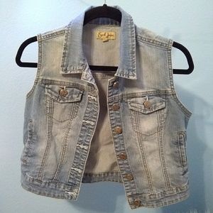 Cute jean vest